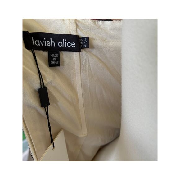 LAVISH ALICE HAND PLEATED CHIFFON SWEETHEART MINI DRESS - Picture 4 of 4